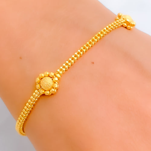 Beautiful Ornate 22k Gold Bracelet
