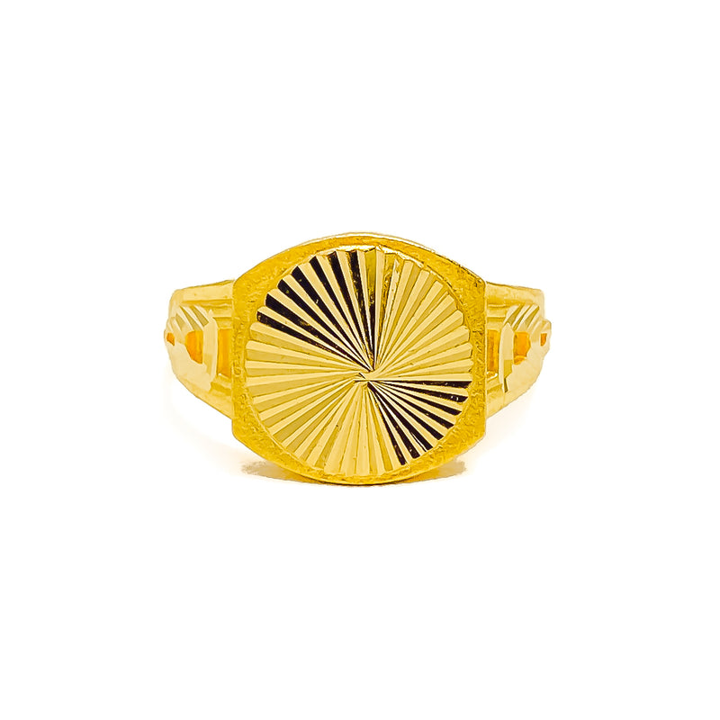 fashionable-sleek-mens-22k-gold-ring