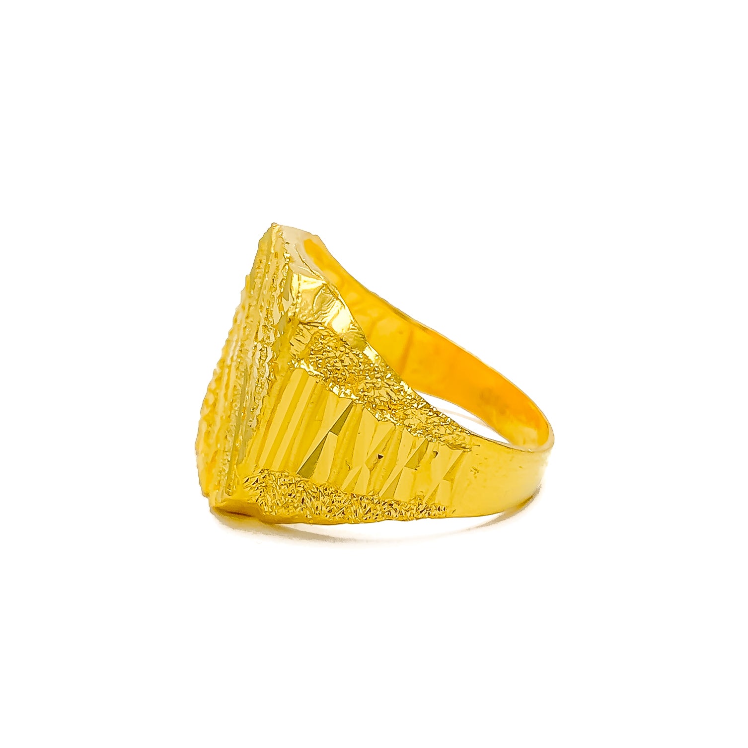 Modern Celtic Solid Gold Ring GRI670 – Peter Stone Jewelry
