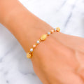 Dazzling Upscale 22k Gold Bracelet