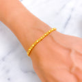Bold Jazzy 22k Gold Bracelet