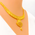 vibrant-etched-22k-gold-necklace-set