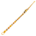 blooming-tasteful-22k-gold-orb-bracelet