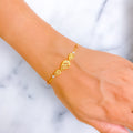 Polished Ethereal 21k Gold Bracelet