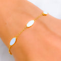 Beautiful Dressy 21k Gold Bracelet