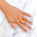 Delightful Opulent 22K Gold Ring