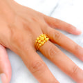 Delightful Opulent 22K Gold Ring