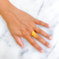 Iconic Ethereal 22K Gold Ring