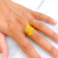 Iconic Ethereal 22K Gold Ring