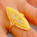 Refined Accented 22K Gold Ring