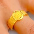 Fashionable Exclusive 22K Gold Ring