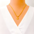 Tasteful Trendy 22k Gold OM Pendant