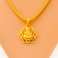 Artistic Regal 22k Gold OM Pendant 