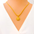 Artistic Regal 22k Gold OM Pendant 