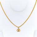 Tasteful Trendy 22k Gold OM Pendant