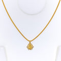 Artistic Regal 22k Gold OM Pendant 