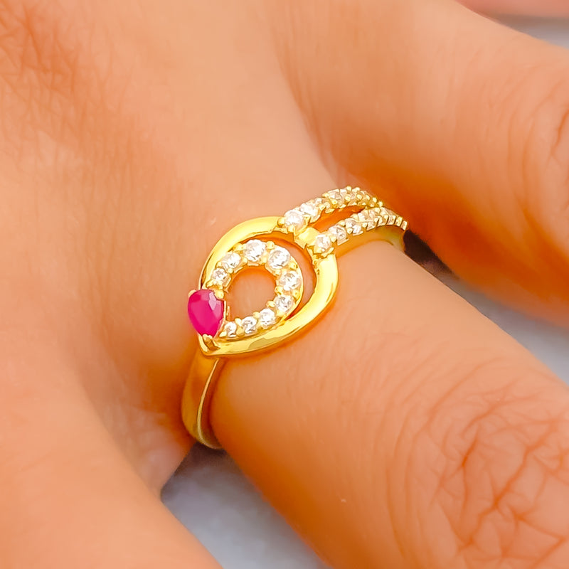 charming-decorative-22k-gold-cz-ring