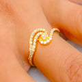 classy-delightful-22k-gold-cz-ring
