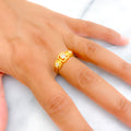 dynamic-stylish-22k-gold-cz-ring