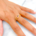 radiant-multi-color-leaf-22k-gold-cz-ring