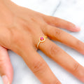 glowing-lovely-22k-gold-cz-ring