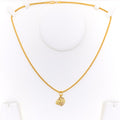 Classic 22k Gold Allah Pendant