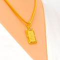 Refined 22k Gold Allah Pendant