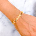 graceful-decorative-22k-gold-cz-bracelet