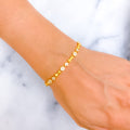 lovely-chic-22k-gold-cz-bracelet