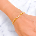 radiant-lovely-22k-gold-cz-bracelet