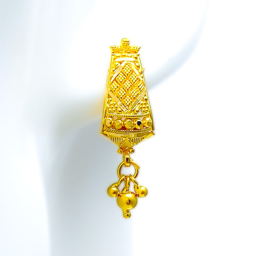 Dynamic Exclusive 22k Gold Hanging Earrings