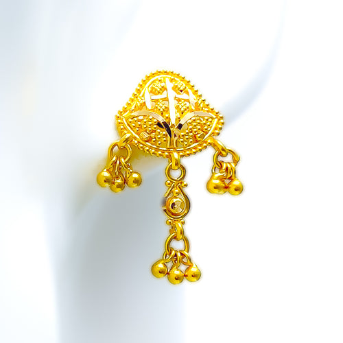 ethereal-hanging-22k-gold-hanging-earrings