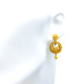 ornate-impressive-22k-gold-hanging-earrings
