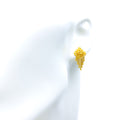 dazzling-artistic-22k-gold-hanging-earrings
