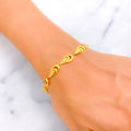 ethereal-dainty-22k-gold-bracelet