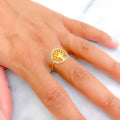 lovely-tree-18k-gold-diamond-ring