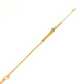 dainty-colorful-21k-gold-bracelet