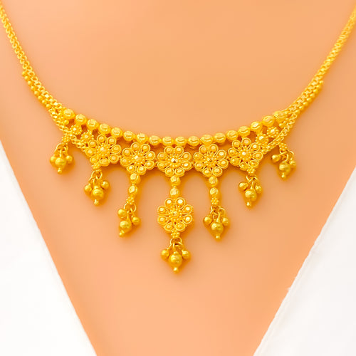 decorative-graduating-floral-22k-gold-necklace-set-1