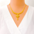 charming-striped-22k-gold-necklace-set-2