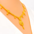 stunning-tasseled-flower-22k-gold-necklace-set-5