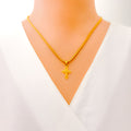 sophisticated-22k-gold-cross-pendant