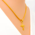sophisticated-22k-gold-cross-pendant