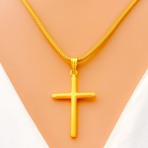 ornate-glowing-22k-gold-cross-pendant