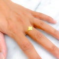 Couture Captivating 21k Gold Ring 