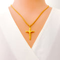 polished-classic-22k-gold-cross-pendant