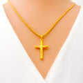 gleaming-22k-gold-cross-pendant