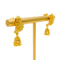 Fine Dressy 22k Gold Hanging Earrings
