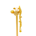 Majestic Classy 22k Gold Hanging Earrings