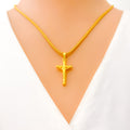 eternal-22k-gold-cross-pendant