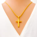 graceful-22k-gold-cross-pendant